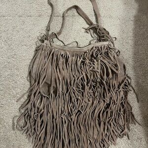 Mango bag with fringe